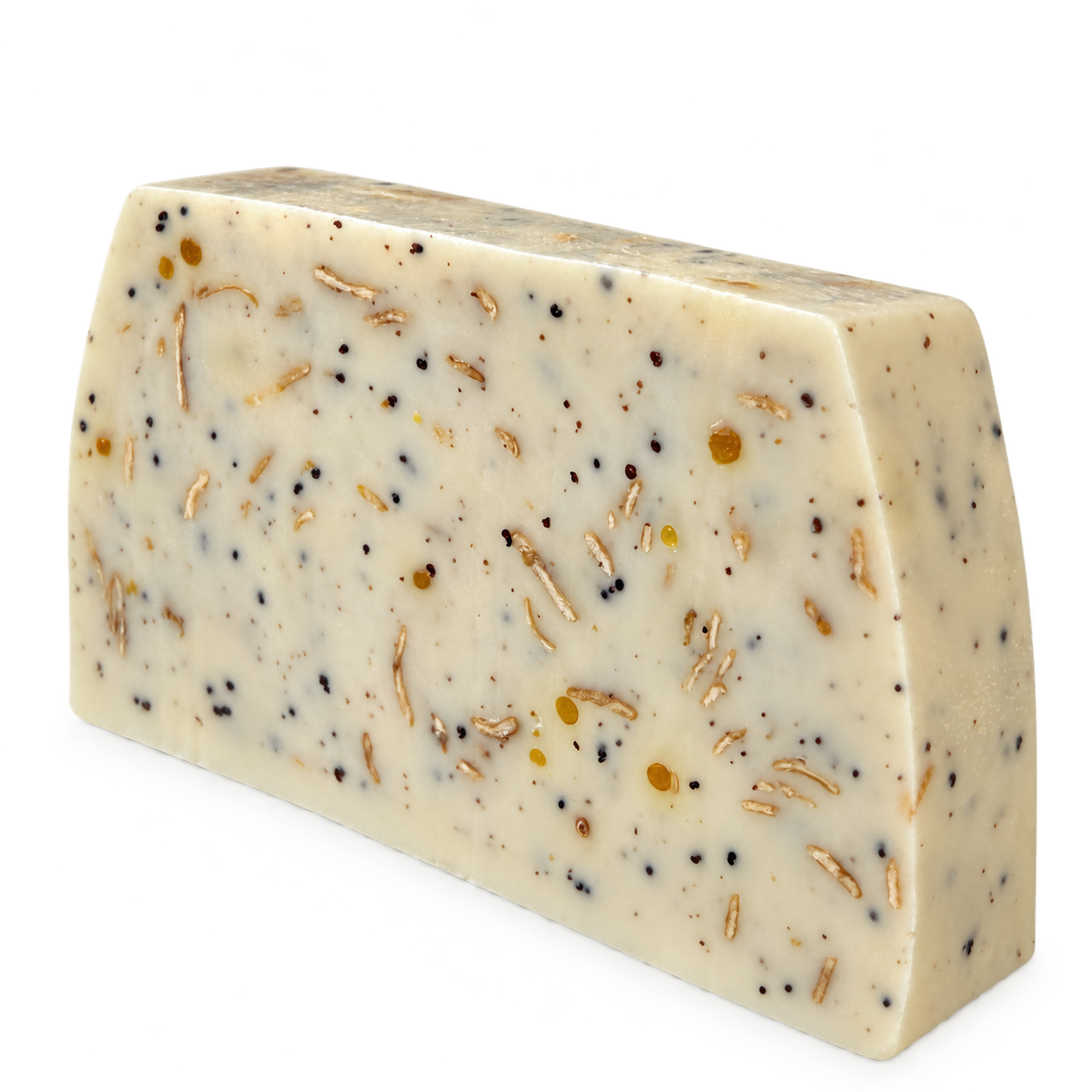 Ivory Lu.Flo glycerin soap with oats, seeds and botanical particles