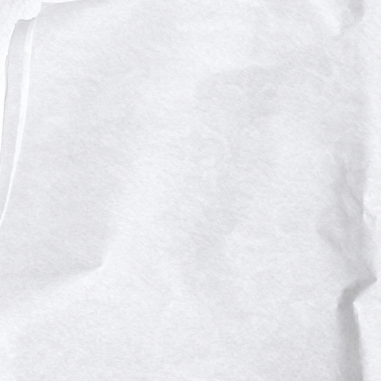 White tissue paper